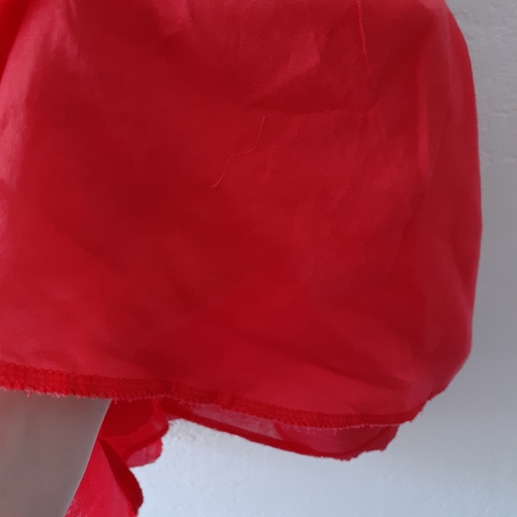 Polly Princess Red Mini Wrap Dress - Picture 5 of 11